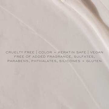 Kristin Ess Hair Fragrance Free Deep Conditioning Treatment Mask for Dry Damaged Hair, Moisturizing + Nourishing, Softens Hair, Shine Enhancing, Vegan, Silicone Free, Color + Keratin Safe, 6.7 fl oz