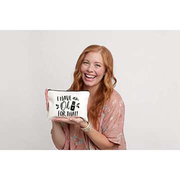 Essential Oil Bag, I Have An Oil For That Zipper Pouch, Carrying Case for Purse, Travel Bag, Aromath...