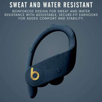 Powerbeats Pro Wireless Earphones - Navy Blue, H1 Chip