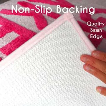 Evovee Get Naked Bath Mat Funny Cute Bathroom Rugs Get Naked Rug Shower Funny Bathroom Decor Fun Cute Bath Mat Non-Slip Washable College Light Pink