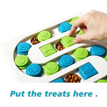 Smart Paws 25 Holes Interactive Puzzle Toy for Pets