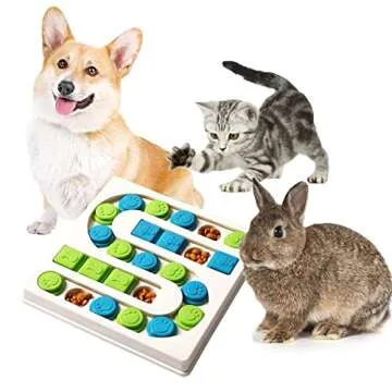 Smart Paws 25 Holes Interactive Puzzle Toy for Pets