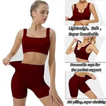 Comfortable Seamless Workout Set for Women - niyokki