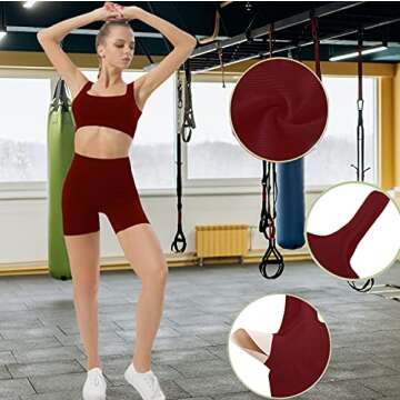 Comfortable Seamless Workout Set for Women - niyokki