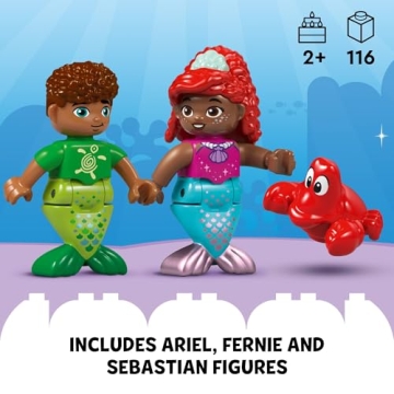 LEGO DUPLO Disney Ariel's Magical Underwater Palace Toy Set