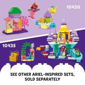 LEGO DUPLO Disney Ariel's Magical Underwater Palace Toy Set