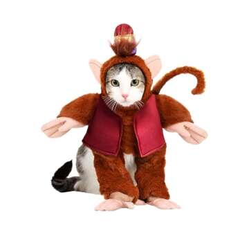 Rubies Disney Aladdin Pet Costume, ABU, X-Large for Themed Parties and Halloween