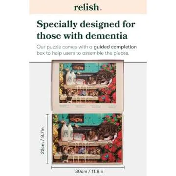 Relish Large Piece Jigsaw Puzzle for Seniors 35 Pieces