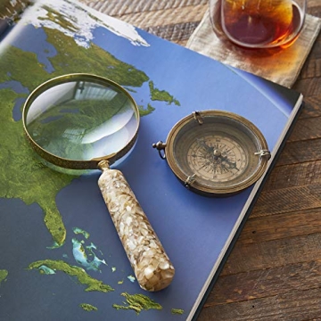 Elegant 47th & Main Magnifying Glass for Home Decor