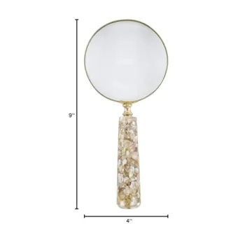 Elegant 47th & Main Magnifying Glass for Home Decor