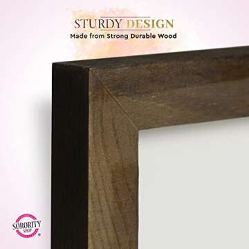 Zeta Tau Alpha Wall Art - 17" x 9" Decorative Sign