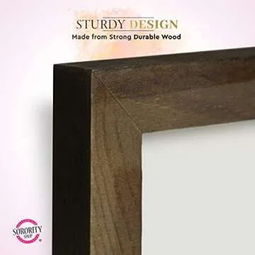 Zeta Tau Alpha Wall Art - 17" x 9" Decorative Sign