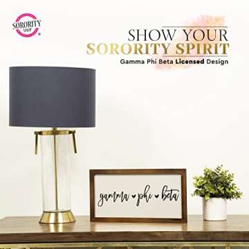 Zeta Tau Alpha Wall Art - 17" x 9" Decorative Sign