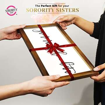 Zeta Tau Alpha Wall Art - 17" x 9" Decorative Sign