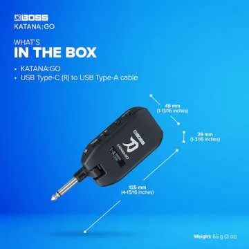 Boss Katana:Go Mini Guitar Headphone Amp