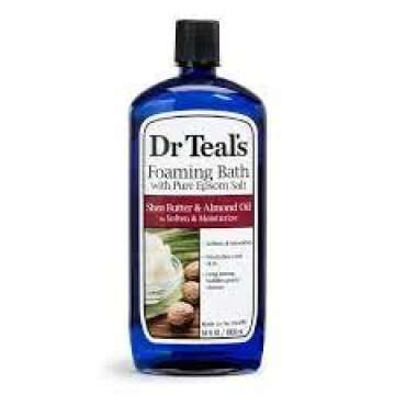 Dr. Teal's Shea Butter & Almond Oil Pure Epsom Salt Foaming Bath Gift Set (3 Pack) - Indulge Yoursel...