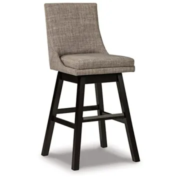 Stylish Tallenger Upholstered Swivel Barstools Set of 2