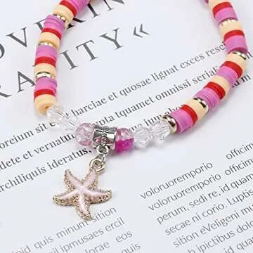 AMAZING TIME 7500 PCS Clay Beads for Bracelets Making, 25 Strands Flat Round Polymer 6mm Spacer Heishi Alphabet Letter Beads for DIY Jewelry Making Necklace Earring