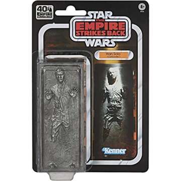 STAR WARS The Black Series Han Solo (Carbonite) 6-Inch-Scale The Empire Strikes Back 40TH Anniversary Collectible Figure with Stand (Amazon Exclusive)