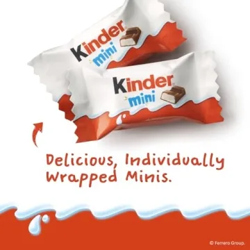 Delicious Kinder Chocolate Mini Bulk Pack - 138 Chocolates
