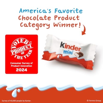 Delicious Kinder Chocolate Mini Bulk Pack - 138 Chocolates
