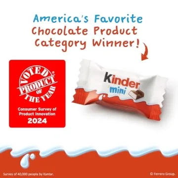 Delicious Kinder Chocolate Mini Bulk Pack - 138 Chocolates