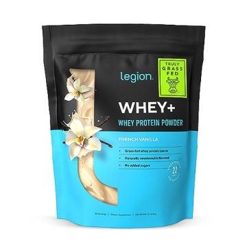 LEGION Whey+ Grass Fed Whey Protein Isolate Vanilla