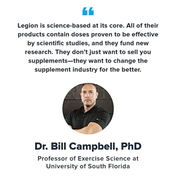 LEGION Whey+ Grass Fed Whey Protein Isolate Vanilla