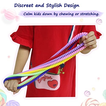 Durable Sensory Chew Necklaces for Kids with Autism ADHD
