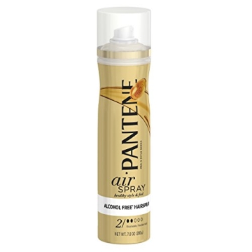 Pantene Pro-V Level 2 Ultra-Lightweight Hairspray for Smooth Finish, Alcohol Free Spray, 7 Oz