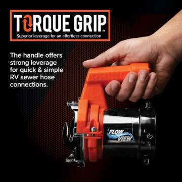 Camco Rhino Sewer Hose Extender: Easy RV Hookup Tool