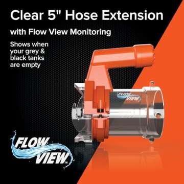 Camco Rhino Sewer Hose Extender: Easy RV Hookup Tool