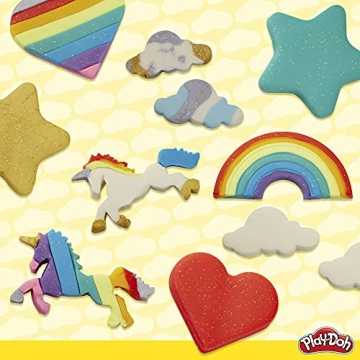 Play-Doh Unicorn Theme 13-Pack with Sparkle and Metallic Colors