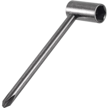 PAGOW Guitar Truss Rod Wrench 5/16" (8mm), Guitar Repair Adjustment Wrench with Cross Screwdriver (1...
