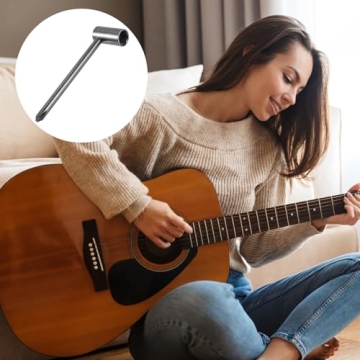 PAGOW Guitar Truss Rod Wrench 5/16" (8mm), Guitar Repair Adjustment Wrench with Cross Screwdriver (1 Pcs)