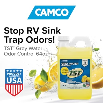 Camco TST Grey Water Odor Control for Clean RV Tanks
