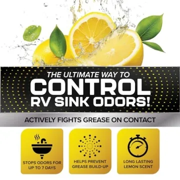 Camco TST Grey Water Odor Control for Clean RV Tanks