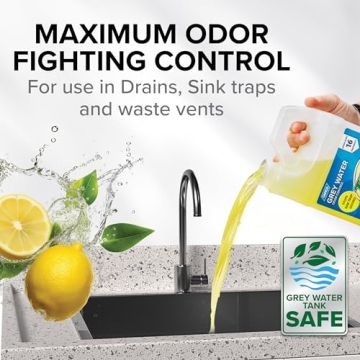 Camco TST Grey Water Odor Control for Clean RV Tanks
