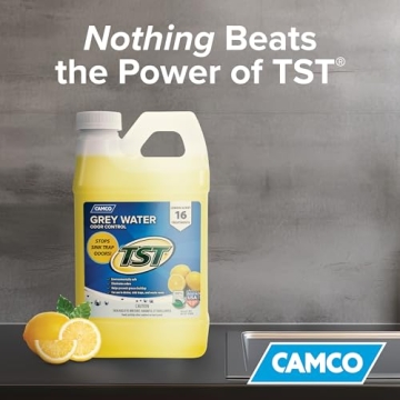 Camco TST Grey Water Odor Control for Clean RV Tanks