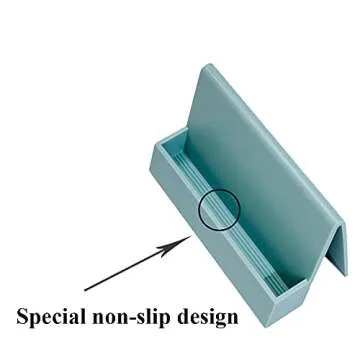 Chic Pink Business Card Holder for Office and Home