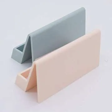 Chic Pink Business Card Holder for Office and Home