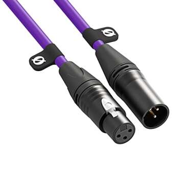 RØDE XLR-3 Premium XLR Cable (3m, Purple)