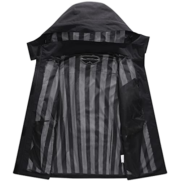 Stylish OTU Women's Waterproof Rain Jacket for Outdoor Use