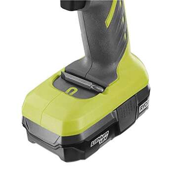 Ryobi P1810 One+ 18V Lithium Ion Drill / Driver Kit (3 Piece: 1 x P209 Drill / Driver, 1 x P102 18 V Lithium Ion Battery, 1 x P118 Dual Chemistry Charger)