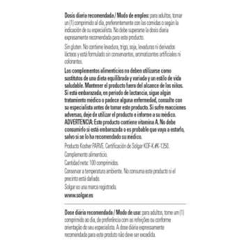 Solgar Dry Vitamin A 1500 mcg - Vision & Immunity Support