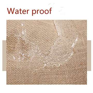 Beach Totes Bags for Women Jute Burlap Tote Bag Large Reusable Grocery Bags with Handles Women Swag Bag Shopping Bag Water Resistant Beach Travel Bag (Beige)