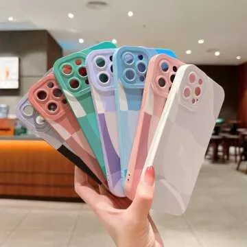 YKCZL Cute Painted iPhone 13 Pro Max Case - Stylish Protection