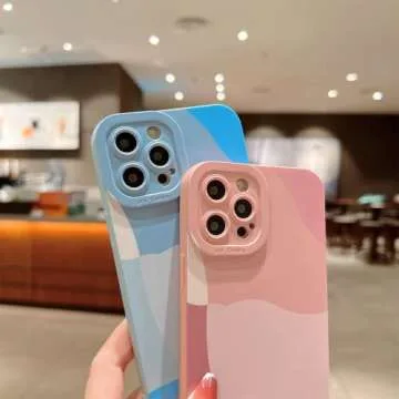 YKCZL Cute Painted iPhone 13 Pro Max Case - Stylish Protection