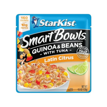 StarKist Smart Bowls Latin Citrus Tuna Pouch 12-Pack
