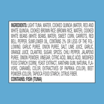 StarKist Smart Bowls Latin Citrus Tuna Pouch 12-Pack